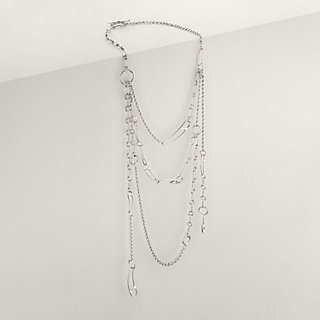 Chaine d'ancre Punk long necklace | Hermès USA